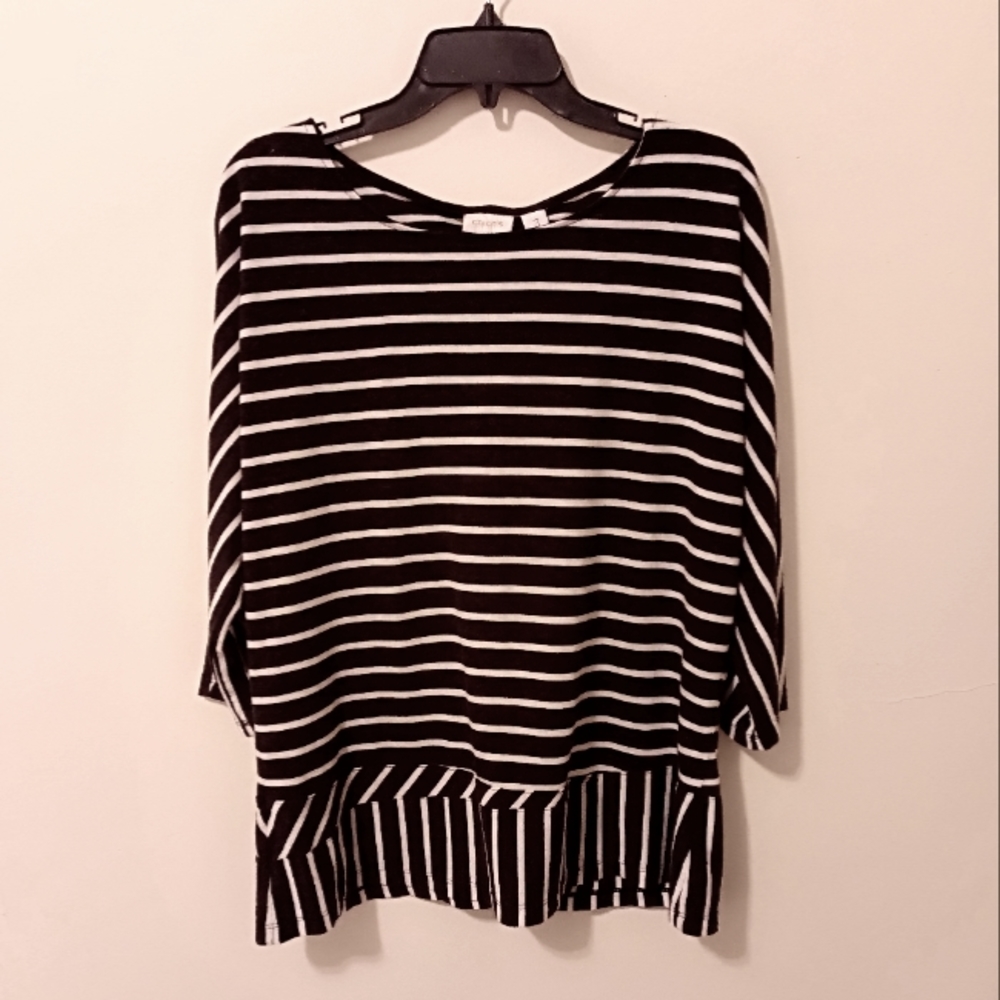 Chico's Striped top size 3 striped